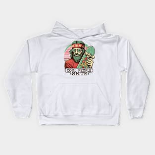 Cool People Skate Kids Hoodie